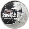 10 złotych - 20-lecie powstania Solidarności - 2000 rok