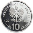 10 złotych - 20-lecie powstania Solidarności - 2000 rok