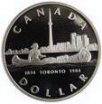 1 dolar - 150-lecie Toronto - Kanada -  1984 rok 