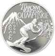 10 złotych - Zimowe Igrzyska Olimpijskie w Nagano - 1998 rok