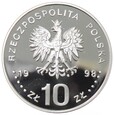 10 złotych - Zimowe Igrzyska Olimpijskie w Nagano - 1998 rok