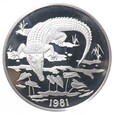 1 dolar - Krokodyl - Jamajka - 1981 rok