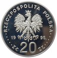 Moneta 20 zł - 500 lat województwa płockiego - 1995 rok