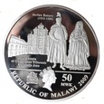 50 Kwacha - Jan Matejko - Malawi - 2009 rok 