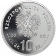 10 złotych - Jan II Kazimierz - Półpostać - 2000 rok