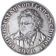 50 szylingów - 150. rocznica śmierci Schuberta - Austria - 1978 rok 