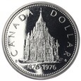 1 dolar - 100-lecie Biblioteki Parlamentu w Ottawie - 1976 rok