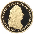Złota replika medalu - Stanisław August Poniatowski - Polska