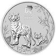 1 dolar - Lunar - Rok Tygrysa - Australia - 2022