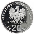 Moneta 20 zł - IV wieki stołeczności Warszawy - 1996 rok