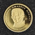 1500 Franków - Amadeusz Mozart -  Togo - 2006 rok