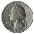1/4 dolara - Quarter Dollar - Waszyngton - USA - 1954 rok