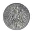 3 marki - Saksonia - Niemcy - 1909 rok - E