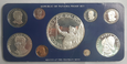 Panama - Lustrzany zestaw - 9 monet - set 1977 Rok