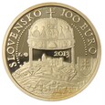 100 Euro - koronacja Maksymiliana II Habsburga - Słowacja - 2013 rok