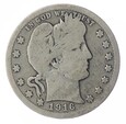 1/4 dolara - Quarter Dollar - Ćwierć dolara Barbera - D - USA - 1916
