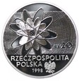 20 zł - 100 Lecie Odkrycia Polonu i Radu - 1998 rok