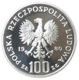 100 złotych - Ochrona Środowiska - Głuszec - 1980 rok