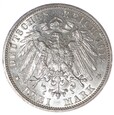 3 Marki - Wilhelm II - Prusy - 1912 A