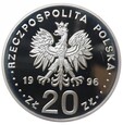 Moneta 20 zł - IV wieki stołeczności Warszawy - 1996 rok