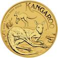 15 dolarów - Kangur - 1/10 Uncji -  Australia - 2025 rok