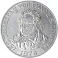 50 szylingów - 150. rocznica śmierci Schuberta - Austria - 1978 rok 