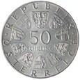 50 szylingów - 150. rocznica śmierci Schuberta - Austria - 1978 rok 