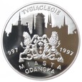 Moneta 20 zł - Tysiąclecie Miasta Gdańska - 1996 rok