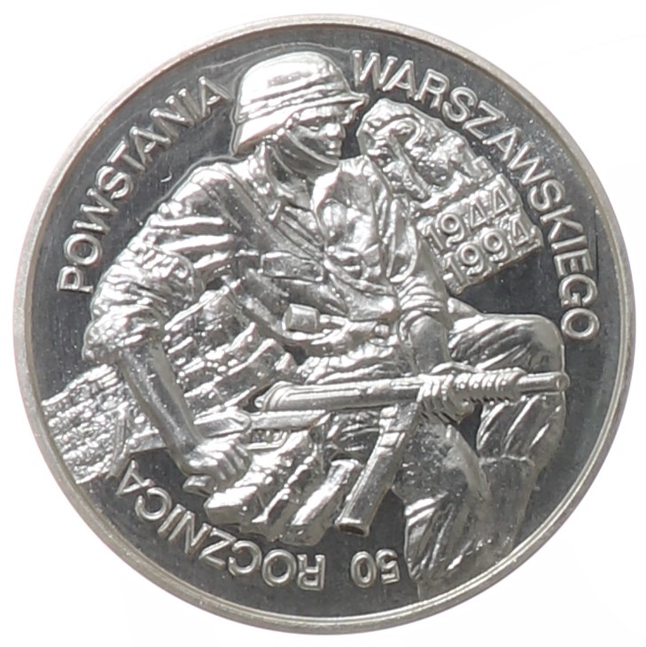 100 000 złotych - Powstanie Warszawskie - 1994 rok