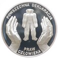 10 złotych - Deklaracja Praw Człowieka - 1998 rok