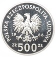 500 złotych - Ochrona Środowiska - Sowa Z Młodymi - 1986 rok