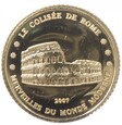 1500 franków - Koloseum - Wybrzeże Kości Słoniowej - 2007 rok 