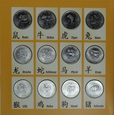 Zestaw monet Okolicznościowych - Zodiak chiński - Somalia