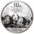 10 yuanów - Panda - Chiny - 2013 rok