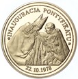 Medal Jan Paweł II - Inauguracja pontyfikatu