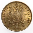 20 Marek - Niemcy - Prusy - 1872 A