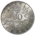 50 szylingów - 50 rocznica Republiki - Austria - 1968 rok
