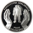 10 złotych - Deklaracja Praw Człowieka - 1998 rok