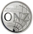 Moneta 20 zł - 50. rocznica powstania ONZ - 1995 rok