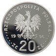 Moneta 20 zł - 50. rocznica powstania ONZ - 1995 rok