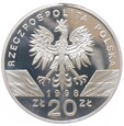 Moneta 20 zł - Ropucha paskówka - 1998 rok