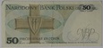 Banknot 50 zł 1988 rok - Seria HM