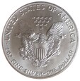 1 dolar - Amerykański Srebrny Orzeł - USA - 1991 rok 
