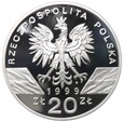 Moneta 20 zł - Wilk - 1999 rok