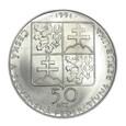 50 koron - Pieszczany - Czechosłowacja - 1991 rok