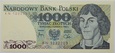 Banknot 1000 zł 1982 rok - Seria KN