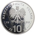 10 złotych - Zygmunt III Waza - Popiersie - 1998 rok