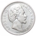 5 marek - Ludwik II - Cesarstwo Niemieckie - Bawaria - 1876 rok - D