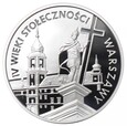 Moneta 20 zł - IV wieki stołeczności Warszawy - 1995 rok