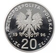 Moneta 20 zł - IV wieki stołeczności Warszawy - 1995 rok